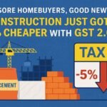 Mysore Homebuyers, Good News! Construction Just Got 5% Cheaper with GST 2.0