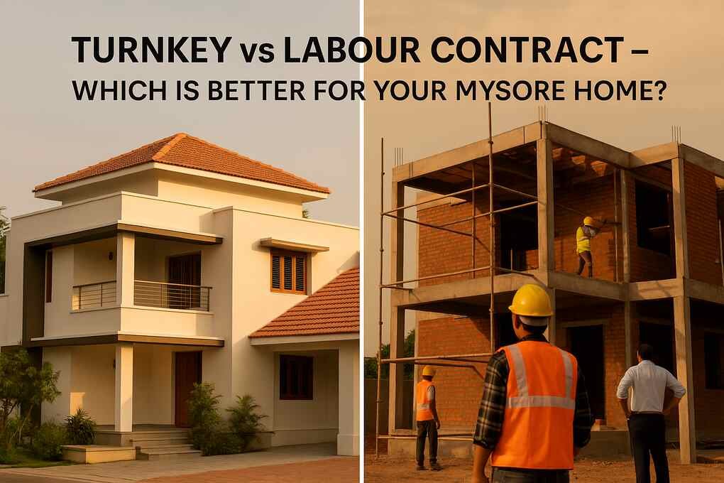 Turnkey vs Labour Contract – Which Is Better for Your Mysore Home?