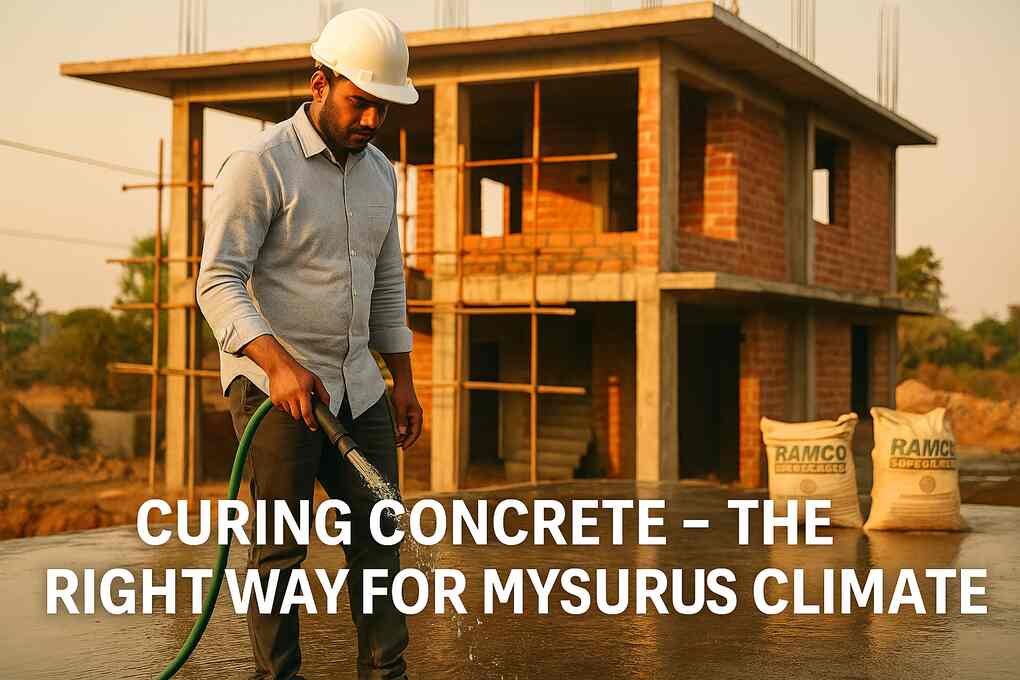 Curing Concrete – The Right Way for Mysuru Climate