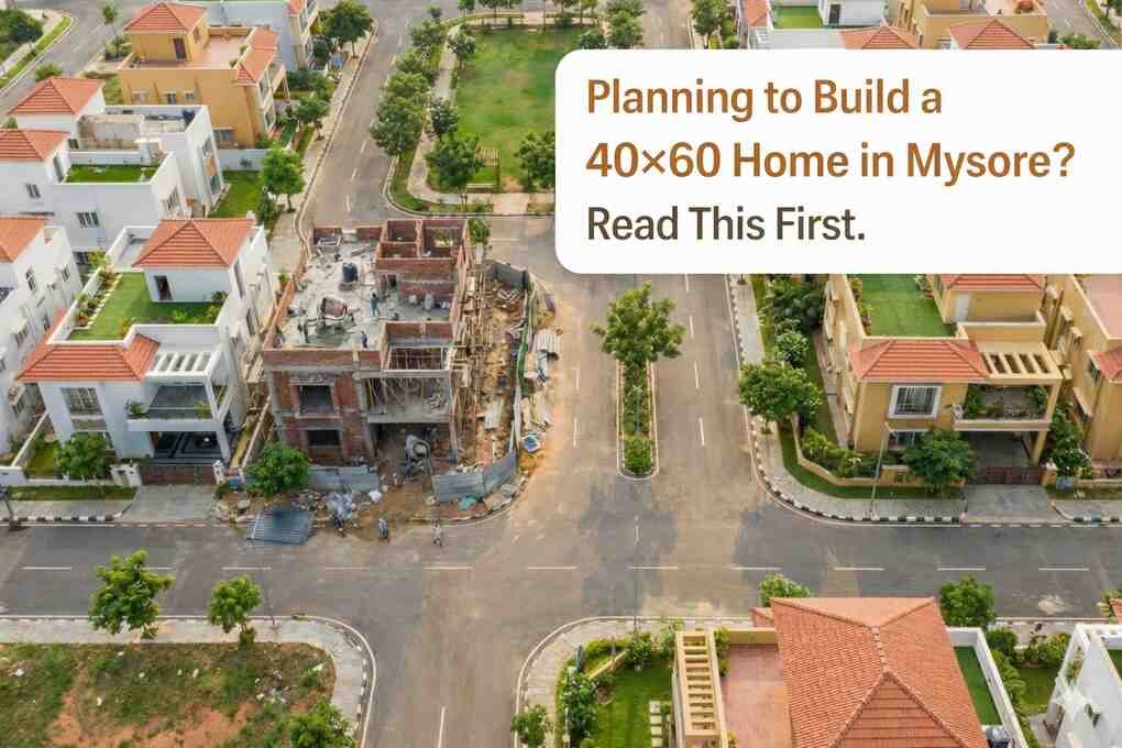 Realistic Cost of Building a 2400 sqft Home in Mysuru - 2026